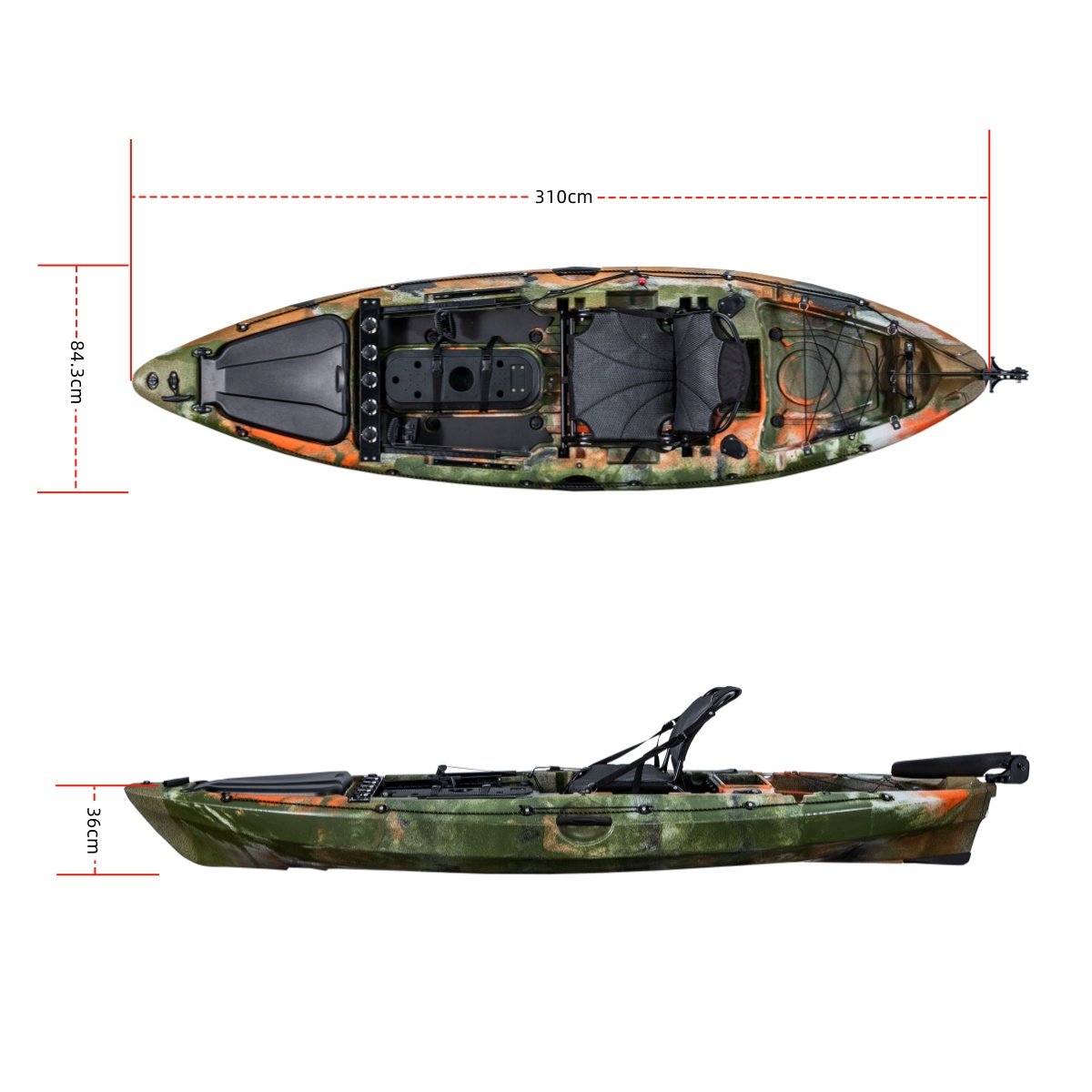 LSF First-class Single Fishing - Fishing Kayak Seat review and price